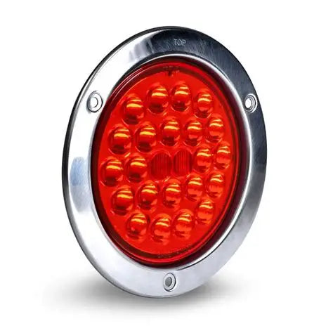 STAINLESS STEEL MOUNTING BEZEL FOR 4" ROUND LIGHT