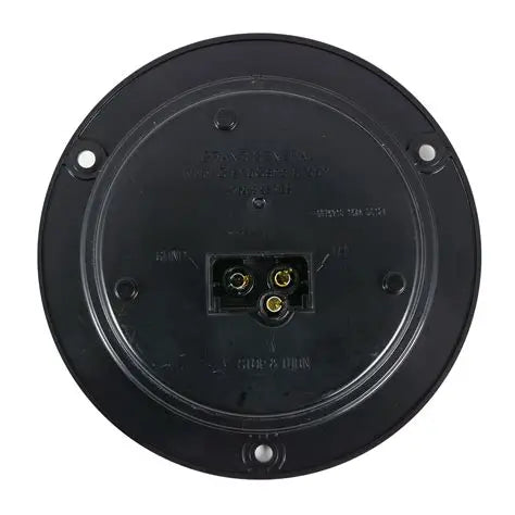 Fleet Series 4" LED Light w/ Black Flange Mount & 3-Prong Plug