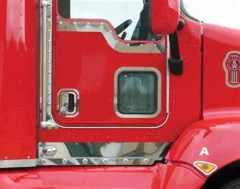 Stainless 2007-2017 Kenworth T660 Fender Light Trim