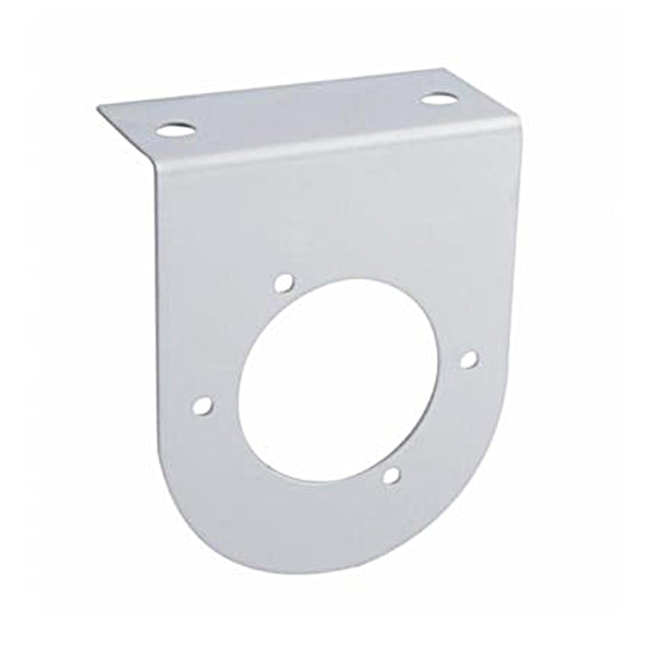 Stainless Light Bracket With Single 3" Light Cutout