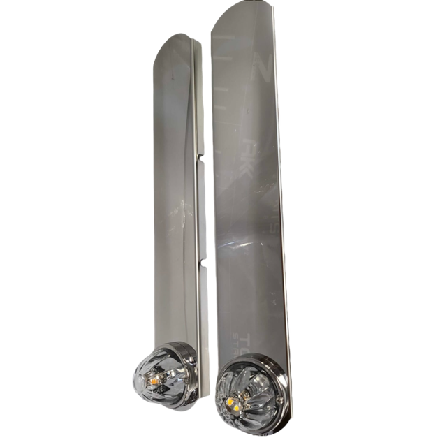 15" Air Breather Rear Bracket with Single Watermelon light