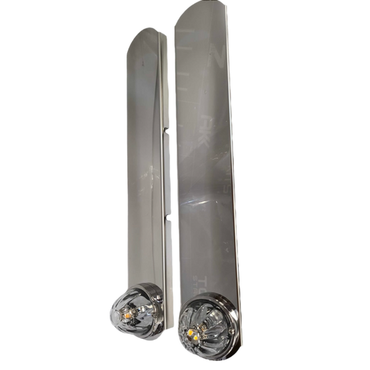15" Air Breather Rear Bracket with Single Watermelon light