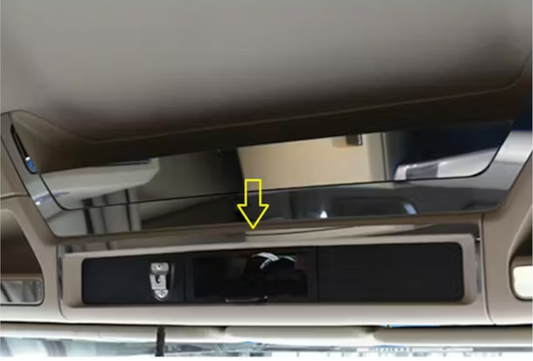 Kenworth T680/ T880 Upper Headliner Chrome Trim