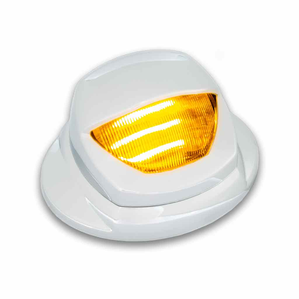 White Courtesy & Amber Marker Auxiliary Mini Step LED – KW OE Plug
