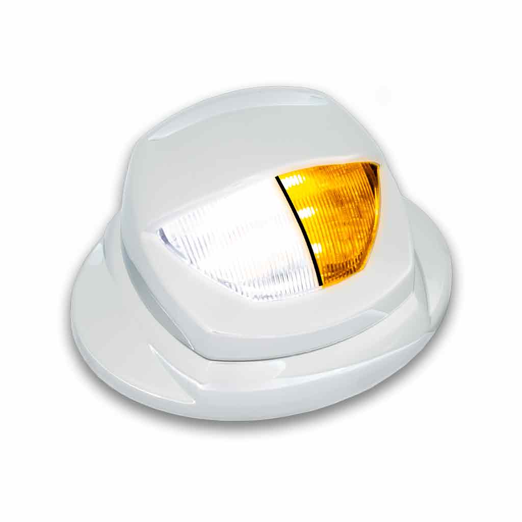 White Courtesy & Amber Marker Auxiliary Mini Step LED – KW OE Plug