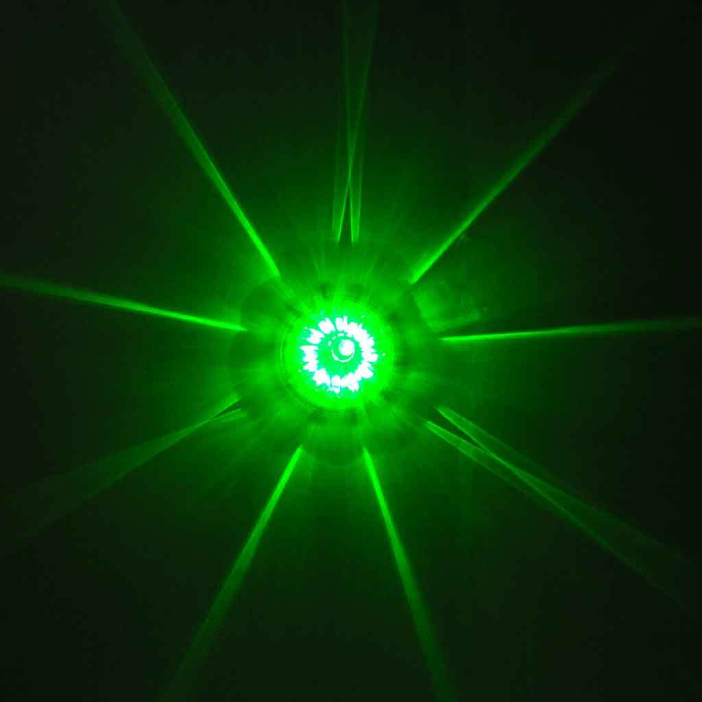 Amber Clearance & Marker Star-Burst Watermelon LED Light