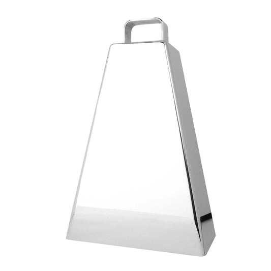 Chrome Plated Cow Bell