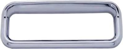 Chrome Bezel For 3" X 13/16" Freightliner Glove Box Emblem