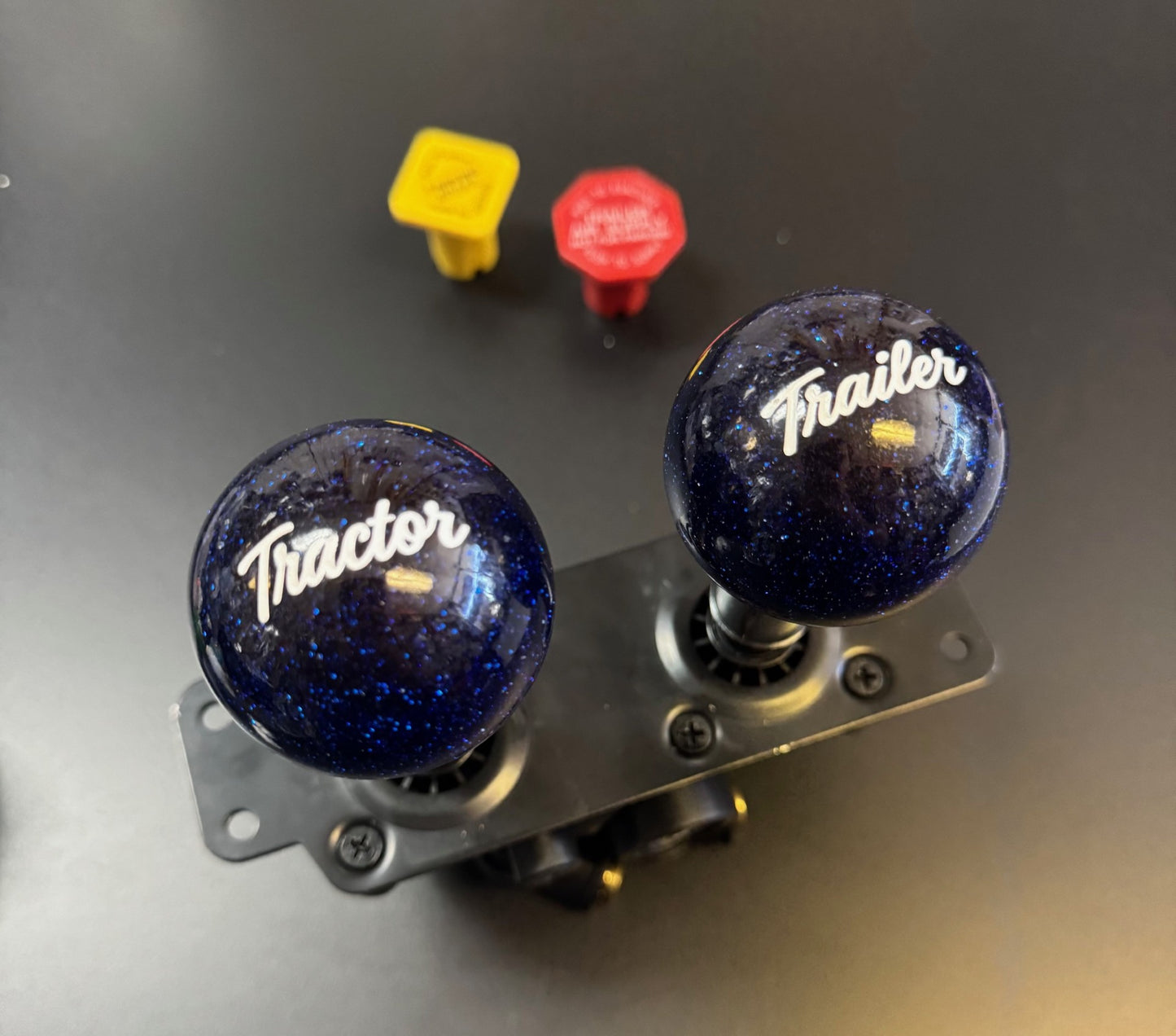 CUSTOM AIR BRAKE KNOBS "TRACTOR & TRAILER"