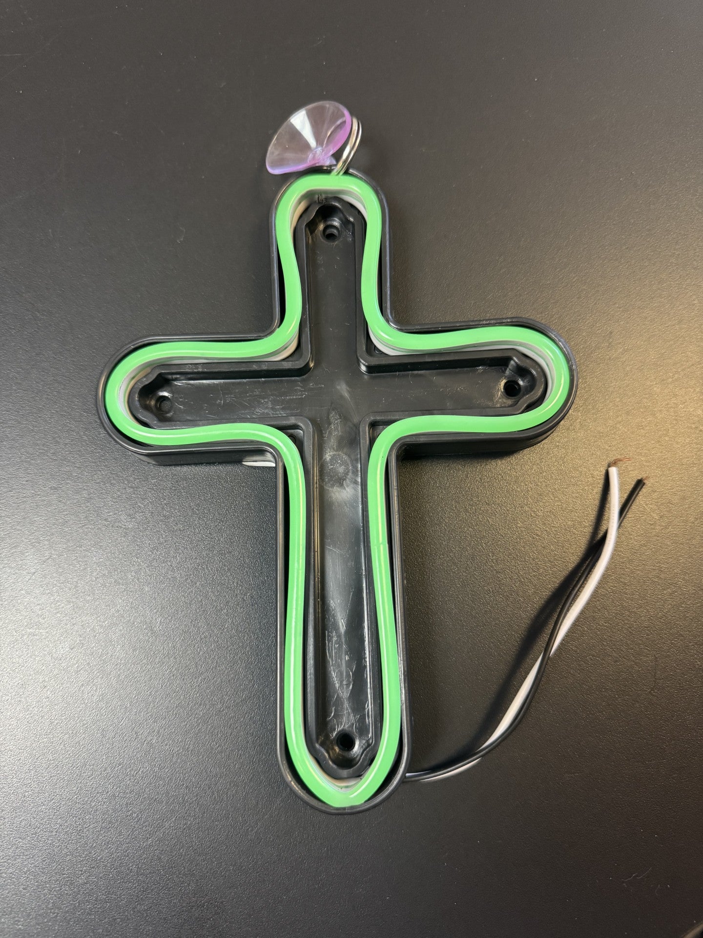 CROSS WITH NEON LED LIGHT