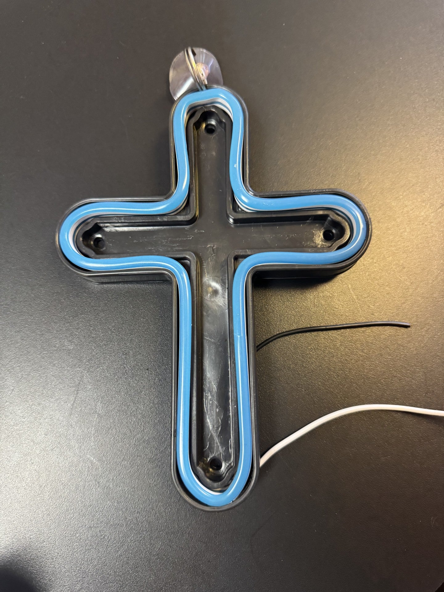CROSS WITH NEON LED LIGHT