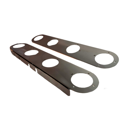 15" Air Breather Front Bracket with 4 Watermelon Holes