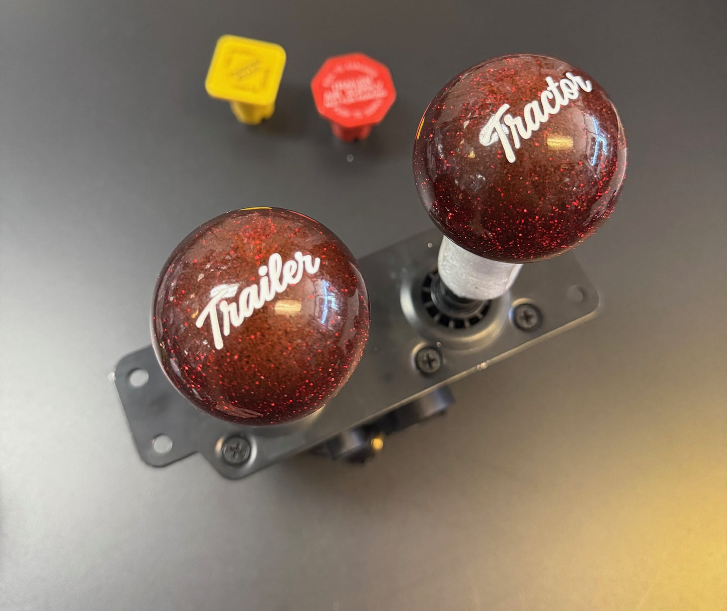 CUSTOM AIR BRAKE KNOBS "TRACTOR & TRAILER"