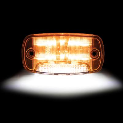 Rectangular Clearance Marker With White Ground Light (turtle Light)