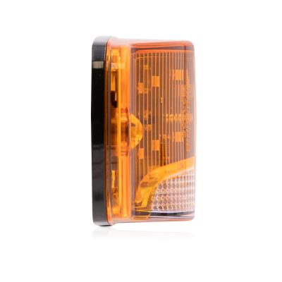 Rectangular Clearance Marker P2PC With White Ground Light