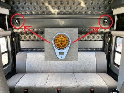 INTERIOR KENWORTH WATERMELON SLEEPER BRACKET BASE
