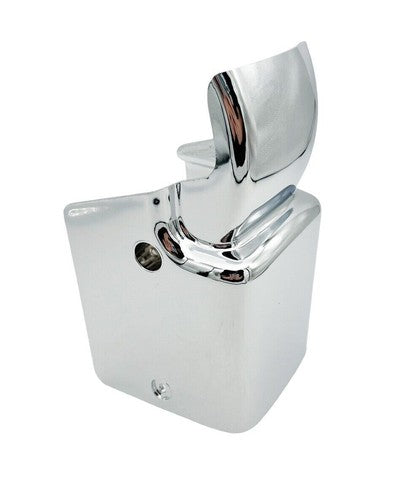 Chrome Plastic Mid-Steering Column Inner Cover For PB 389 (2008-2022), 388 (2008-2015), 386/384 (2006-2016)