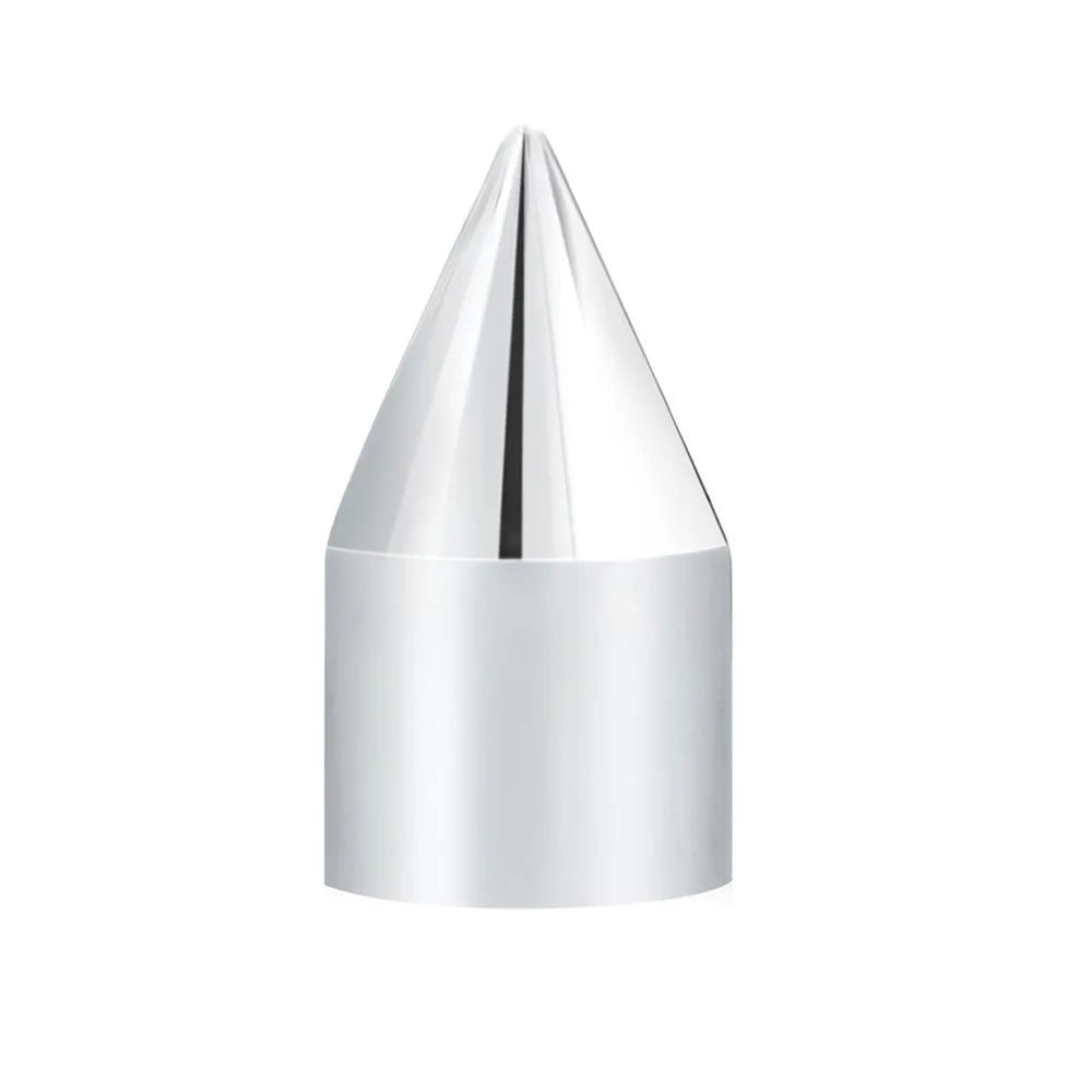 9/16" X 1-1/2" Chrome Plastic Spike Nut Cover - Push-On