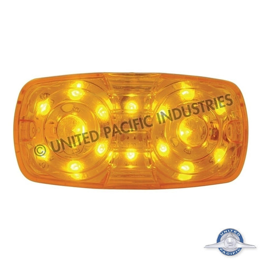 16 LED Rectangular Clearance/Marker Light w/ 2 Wires