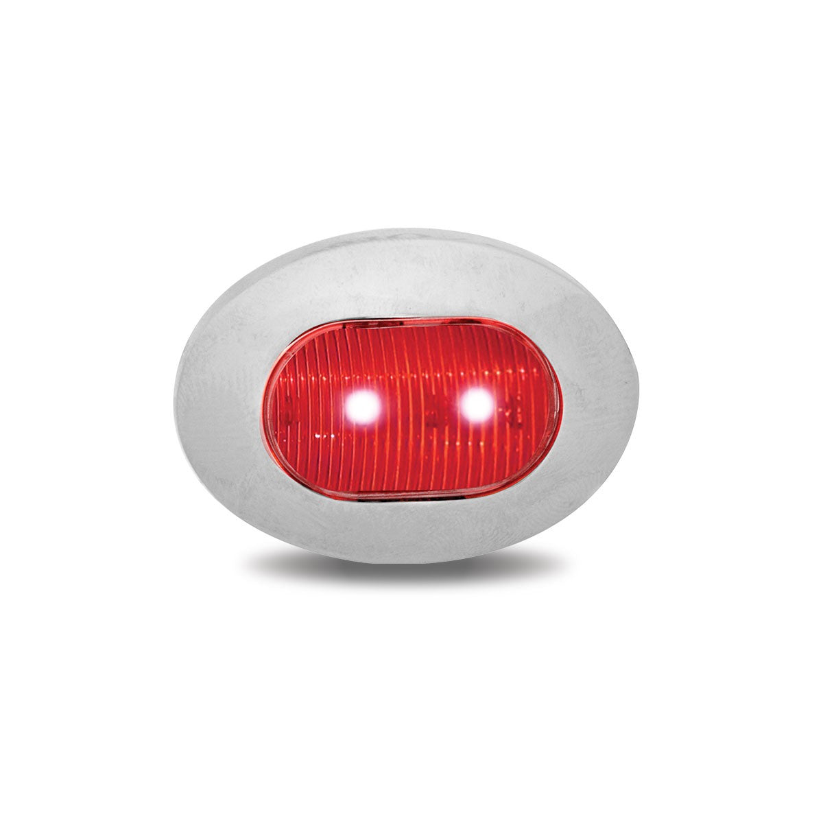 Dual Revolution Red Marker to Auxiliary Mini Oval LED Light