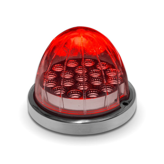DUAL REVOLUTION RED TURN SIGNAL & MARKER AUXILIARY LED WATERMELON LIGHT